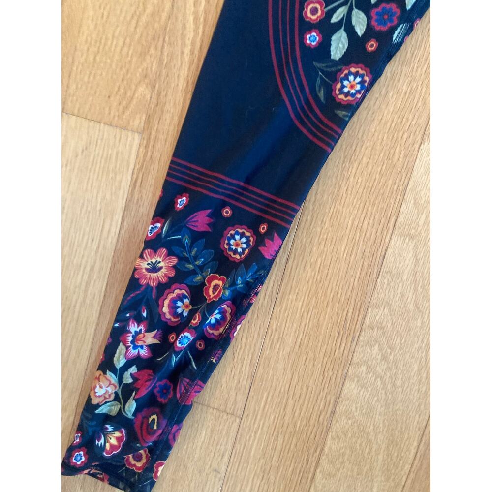 Yoga Democracy YD Folklore Eco Printed Yoga Leggings S - Picture 8 of 12